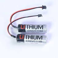 2pcs ER6VC119B  ER6VC119A 3.6V M70 M80 Battery Parts Accessories
