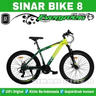 Sepeda Gunung MTB EVERGREEN R585 H Ukuran 27.5 Inch Rem Cakram Dewasa