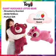 Toyss Boneka Lotso Bear Teddy Bear Lotso Bear Anak Patung Lotso Besar Patong Lotso Plushie 草莓熊娃娃