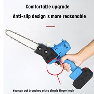 0#QCordless Mini Chainsaw Portable One-hand Power Chain Saw Garden High-power Fruit Tree Branch Woo