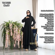 STOK TERBATAS Set Tunik Kulot cantik Rayon Crinkle Premium#NMR by