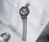 新款到場 G-Shock Skeleton GMA-S120GS-8a  灰色半透明香檳金。中Size 行針 女裝。男女細路都啱戴。CASIO G-Shock 正品正貨有保養。gmas120gs s120gs