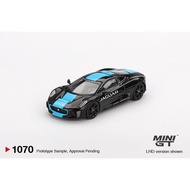MINI GT 1/64 #1070 JAGUAR C-X75 BLACK