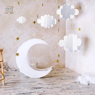 [Onw] 16Pcs 3D Cloud Decorations White Clouds For Ceiling Cloud Party Decorations Cloud Ornaments Ce