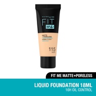 MAYBELLINE Fit Me Matte Foundation 18ML TUBE 115 IVORY