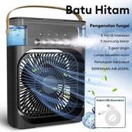 4 in 1 USB Air Cooler Fan with 3-Speed Mini Air Conditioner Electric Cooling Fan for Table Humidifie