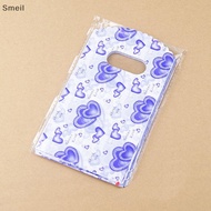 [Sme] 100pcs Wholesale Lot Pretty Mixed Pattern Plastic Gift Bag Shopping Bag 14X9CM Hot sale