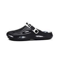 NB CROSS | รองเท้าแตะลำลองสำหรับผู้ชาย NB CROSS ฤดูร้อน 2024 รองเท้าแตะกลางแจ้งแบบสวมหัวพื้นหนา ระบา