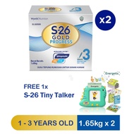 S26 Gold Progress Step 3 (1.65KG X 2) Free Tiny Talker