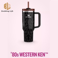 Retro Tumbler Babi X Joint Tumbler 80s Western Ken 40oz Quencher Limited Edition Stainless Steel Wat