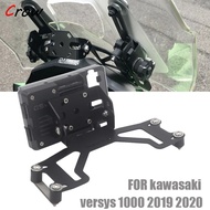FOR kawasaki versys 1000 2019 2020 motorcycle accessories mobile phone holder phone GPS support fram