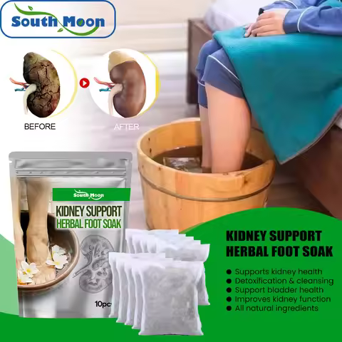 Kidney Disease Foot Soak Herbal Essence Gentle Cleansing Detoxifying Purifying Nourishing Foot Care 