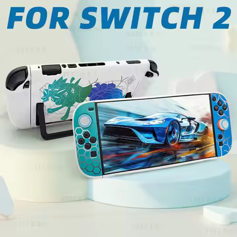 【LEGENDS Z-A Style】Switch 2 Console Cover Case fits Base, NS2 Split Hard Protective Shell, Optional 