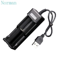 NORMAN 18650 Lithium Charger LED Smart 3.7V-4.2V Lithium Battery Charger Li-ion Battery Auto Stop Ch