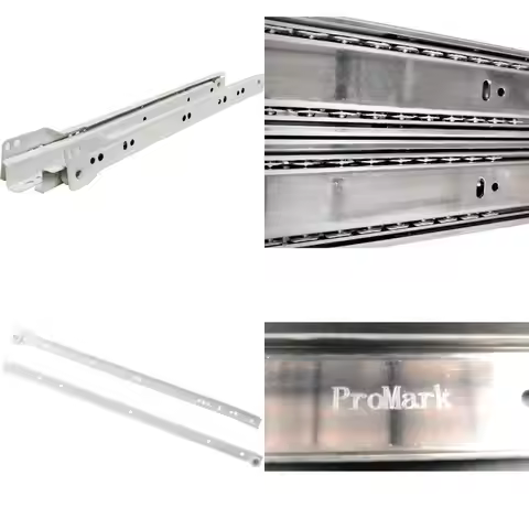 White Euro Style Drawer Slides Bottom Mount 12 Inch Roller 25 Pairs for Kitchen Cabinets and Furnitu