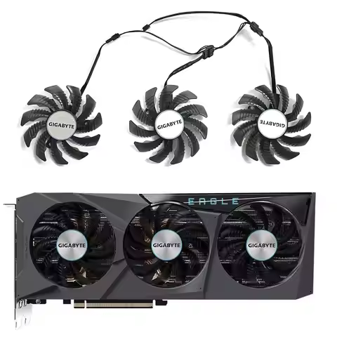 New 78MM Cooling Fan Replacement For Gigabyte GeForce RTX 3060 3070 Gaming RTX 3060Ti 3070Ti Ti Eagl