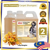 2L Carpet Extraction Cleaner / Low Form Carpet Shampoo / Chemical Karpet / Sabun Karpet / Carpet Sha
