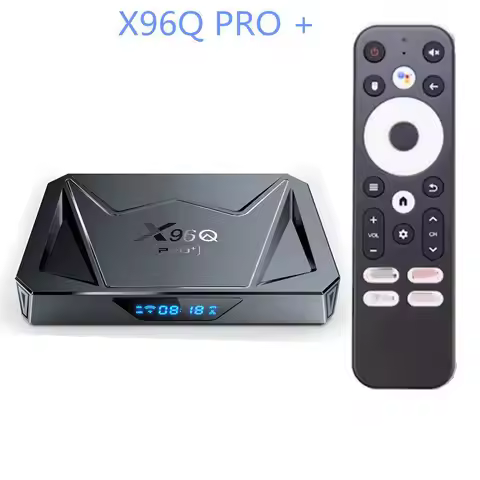 X96Q PRO + TV box 4G/32GB Android 14 wifi6 H728 Gigabit network port high definition tv box