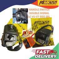 MKSS LCV1-V7 Double Signal On Off Handle switch EGOS SRL110 EGOS EGO SOLARIZ 135LC Enjin & Light ON/