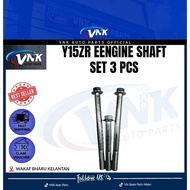 Y15ZR ENGINE SHAFT SET (3 PCS)