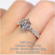 MSK JEWELLERY 2CT With Full Eternity Band