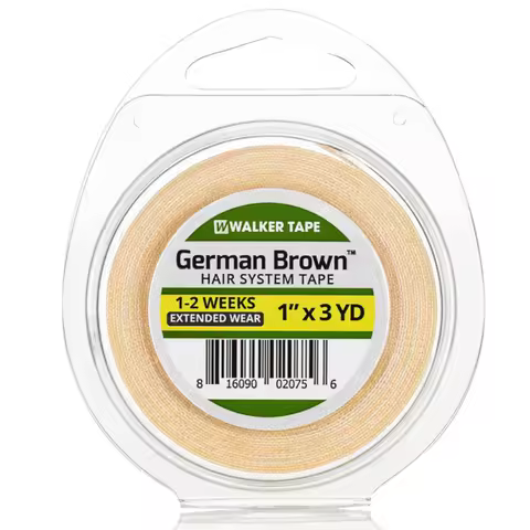 3 yards German Brown Tape walker tape toupee and wigs tape wig replace tape