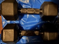 迪卡儂 啞鈴 3對 （7.5kg, 5kg, 3kg)
