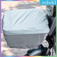 [Roluk] Bike Basket Cover Waterproof Basket Cover for Tricycles Motorcycles Adult Bikes Most Baskets