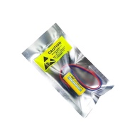 A6BAT ER17330V PLC 3.6V 2000mAh Lithium Industrial Battery with Plug For Mitsubishi Servo A6BAT PLC 