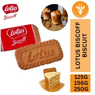 [READY STOCK] Belgium Lotus Biscoff Biscuit/ 125g/ 156g/ 250g/ Lotus Biscoff Cookies/ Best for Lotus