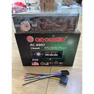AC 6907 Acoustic Car Tape AC-6907 MP3 Media Player Bluetooth