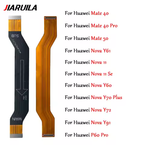 10 PCS Main Board Motherboard Connector Board Flex Cable For Huawei Mate 40 Pro 40 50 Nova 11 11 Se 