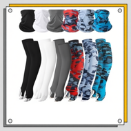 Sarung Lengan Lelaki Arm Sleeves Hand Socks Lelaki UV Protection Motorcycle Rider Mask Bandana Panci