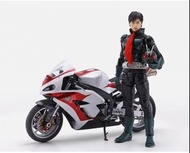 （人+車運輸盒未開）真骨雕 真骨雕 the next 幪面超人一號 本鄉猛 SHF hongo takeshi masked rider 假面騎士 +SHINKOCCHOU SEIHOU 旋風號 新旋