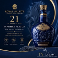 Royal Salute 21 Years Sapphire Flagon - 700ml