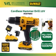 DEWALT DCD716D2K-B1 10mm Cordless Hammer Drill Driver 12V / DEWALT Cordless Drill