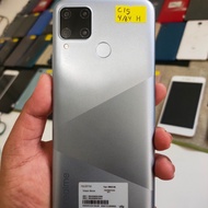 REALME C15 4/64 MULUS UNIT ONLY BEKAS SECOND