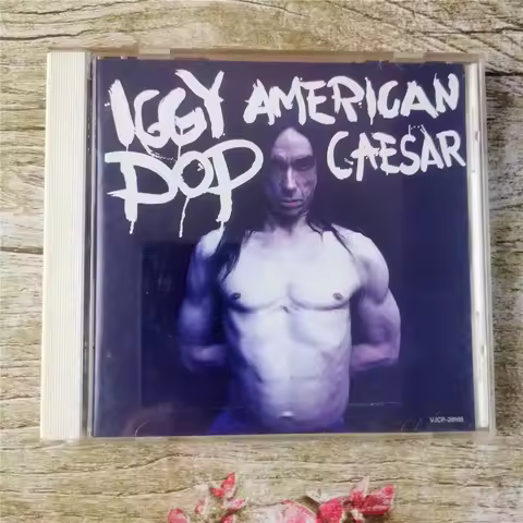CD Iggy Pop American Caesar A Hard Rock/punk Album By Iggy Pop, Released in 1993