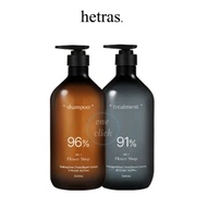 HETRAS Simkong Shampoo or Vidangyeol Treatment 1013ml | Daily Hair Care with Scalp Nourishment & Fre