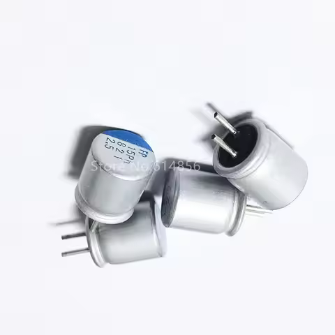 100PCS Solid Capacitor Motherboard 2.5V 4V 6.3V 10V 16V 100UF 270UF 470UF 560UF 680UF 820UF 100UF 10