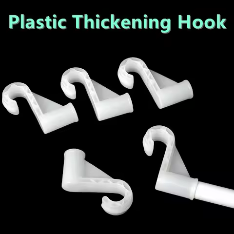 2~10PCS I.D 12~25mm Plastic Thickening Hook Wardrobe Accessories DIY Party Supplies Simple Cloth War