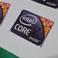 intel core i7 3 gen black series stiker laptop komputer