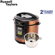 RUSSELL TAYLORS 6L PRESSURE COOKER PC-60