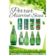 PERRIER NATURAL SPARKLING MINERAL WATER ASSORTED FLAVOURS - FREE DELIVERY WITHIN 3 WORKING DAYS!