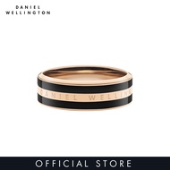 Daniel Wellington Emalie Ring Black Rose Gold-แหวน Unisex-แหวนคู่-แหวนสำหรับผู้หญิงและผู้ชาย-DW Official