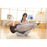 Pillow Pillow// Simulation Silver Arowana/Red Arowana/Golden Arowana/120cm -|E7, 9, 11|/Extra Large 