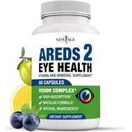NEW AGE AREDS 2 Eyes Vitamin-Lutein, Zeaxanthin, Bilberry, Astaxanthin Mineral Vision Supplement-Sup
