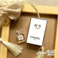 🍷罕有香水版仔🍷CHANEL N°5 L’EAU香奈兒 經典白瓶 EDT Miniature perfume 1.5ml