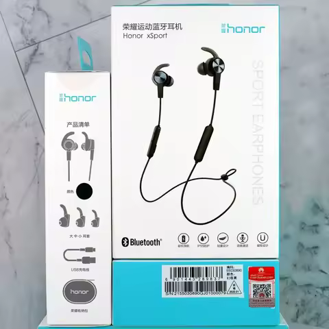 Honor am61 Bluetooth Headset Sports Headset Original genuine goods Xsport Neck Hanging Neck Wireless