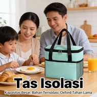 Besar Tas Tas Cooler Lunch Bag Premium Makanan Travel isolasi YCJ207 Tas
